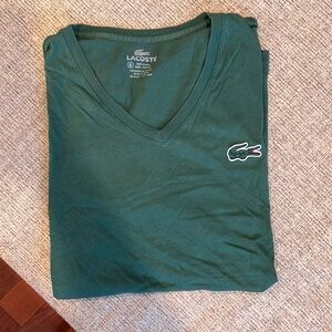 Men’s Lacoste v neck t shirt